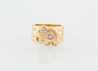 Chopard Brillant Ring Happy Diamonds zus. ca. 0,15 ct - Erlesener Schmuck