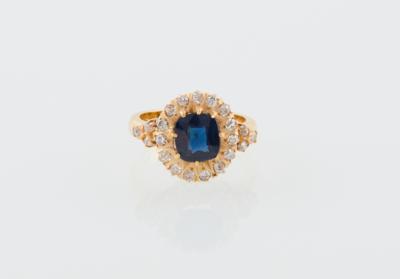 Diamant Saphirring - Exquisite jewellery