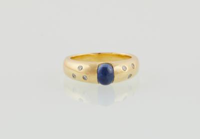 Brillant Saphir Ring - Erlesener Schmuck