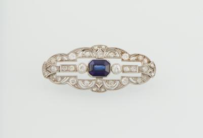 Diamantbrosche zus. ca. 0,80 ct - Exquisite jewels