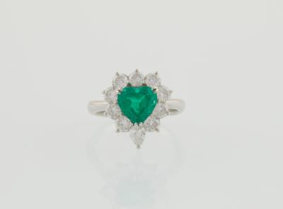 Smaragdring ca. 1,50 ct - Exkluzivní šperky