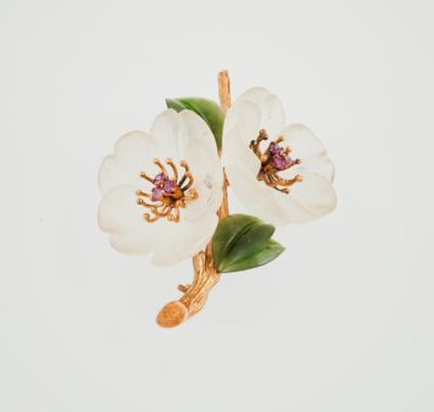 Blütenbrosche - Exquisite jewellery