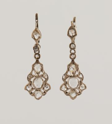 Diamant Ohrgehänge zus. ca. 1,50 ct - Exquisite jewellery