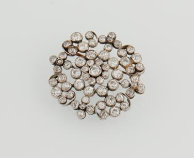 Diamantbrosche zus. ca. 3,50 ct - Erlesener Schmuck