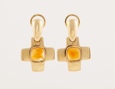 Pomellato Citrin Ohrclips - Exquisite jewellery