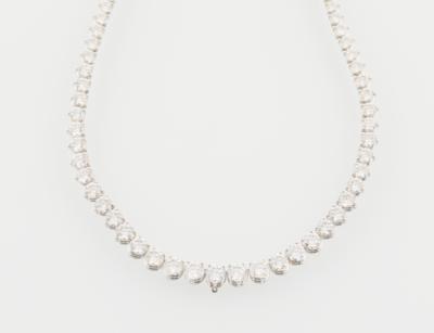 Brillant Collier zus. ca. 25 ct - Exquisite jewellery - Mother's Day Auction