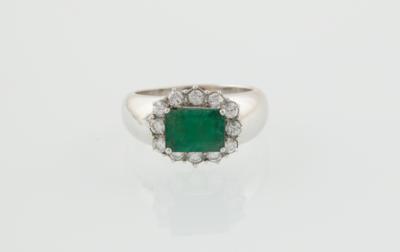 A. E. Köchert Brillant Smaragdring - Exquisite jewellery