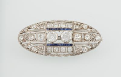 Altschliffbrillant Brosche zus. ca. 3,50 ct - Exquisite jewellery