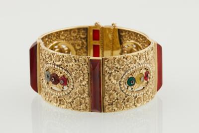Armband mit Karneolen - Exkluzivní šperky