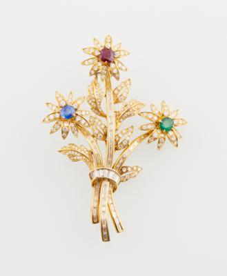 Chaumet Blütenbrosche - Exquisite jewellery