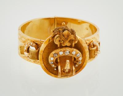 Diamant Kulturperlen Armreif - Exkluzivní šperky