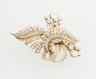 Diamantanhänger zus. ca. 6 ct - Exquisite jewellery