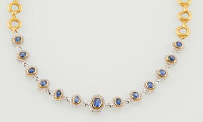 Brillant Saphir Collier - Exquisite jewels