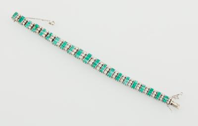 Brillant Smaragd Armband - Erlesener Schmuck