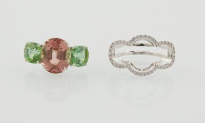 Brillant Turmalin Ring - Exquisite jewels
