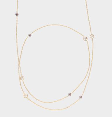 Diamant Halskette zus. ca. 2,39 ct - Exquisite jewels
