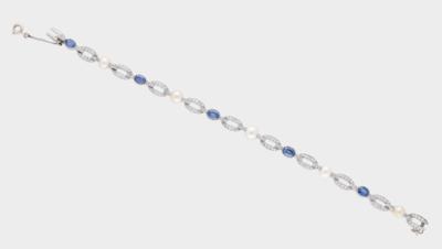 Diamant Saphir Armband - Exkluzivní šperky
