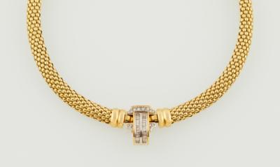 Diamantcollier zus. ca. 1 ct - Erlesener Schmuck