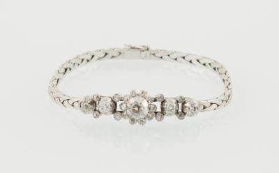 Altschliffdiamant Armband zus. ca. 1,55 ct - Erlesener Schmuck