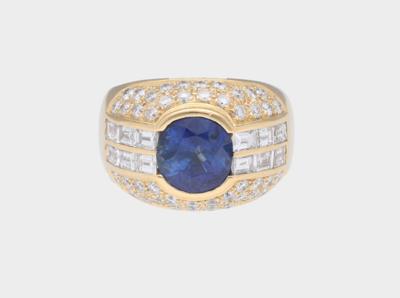 Brillant Diamant Saphir Ring - Exquisite jewels