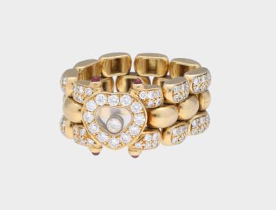Chopard Happy Diamonds Ring mit Brillanten zus. ca. 1,20 ct - Exquisite jewels
