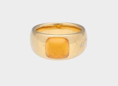 Citrin Ring ca. 4 ct - Exquisite jewels