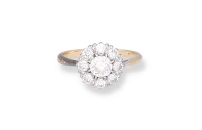 Altschliffbrillant Ring zus. ca. 0,70 ct - Erlesener Schmuck