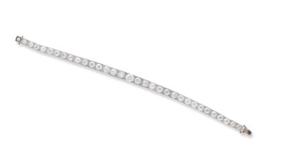 Altschliffdiamant Armband zus. ca. 13 ct - Exkluzivní šperky