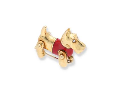 Brosche Hund - Exquisite jewels