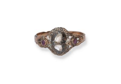 Diamant Rubin Ring - Erlesener Schmuck