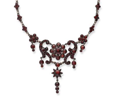 Granatcollier - Erlesener Schmuck