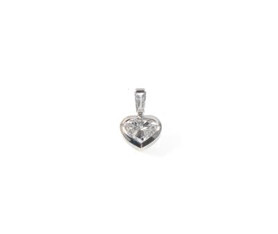 Diamantanhänger zus. ca.0,88 ct - Klenoty