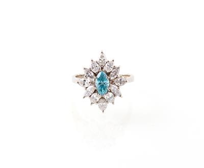 Diamantring zus. ca. 2,10 ct - Klenoty