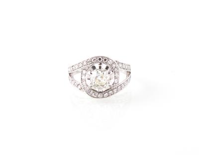 Diamantring zus. ca. 2,20 ct - Klenoty