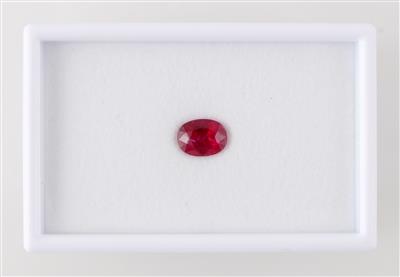 Unbehandelter Rubin 2,06 ct - Diamanten und exklusive Farbsteinvarietäten