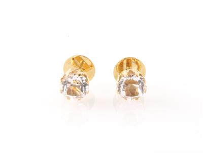 Bergkristallohrstecker zus. ca. 5 ct - Exclusive diamonds and gems