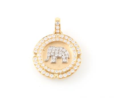 Brillantanhänger zus. ca. 2,73 ct - Exclusive diamonds and gems