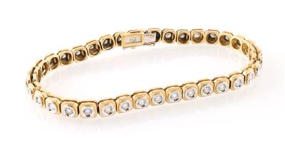 Brillantarmkette zus. ca. 1,50 ct - Exclusive diamonds and gems