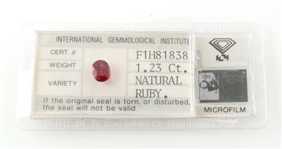 Loser Rubin 1,23 ct - Diamanti e pietre preziose esclusivi