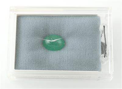 loser Smaragd 7,82 ct - Exklusive Diamanten und Farbsteine