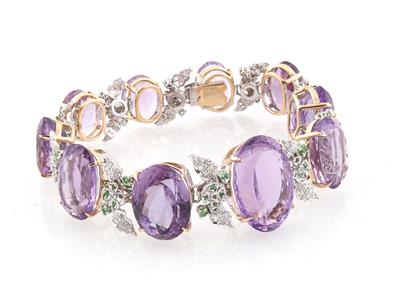 Amethyst Diamantarmband - Diamanti e pietre preziose esclusivi