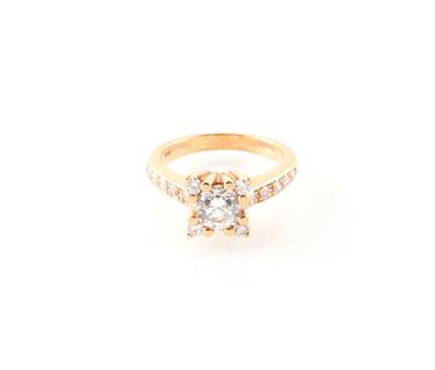 Brillantring zus. ca. 1,40 ct - Exclusive diamonds and gems