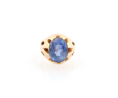 Ring mit unbehandeltem Saphir ca. 9 ct - Exclusive diamonds and gems