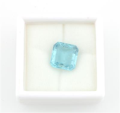 1 loser Aquamarin, 7,31 ct - Exclusive diamonds and gems