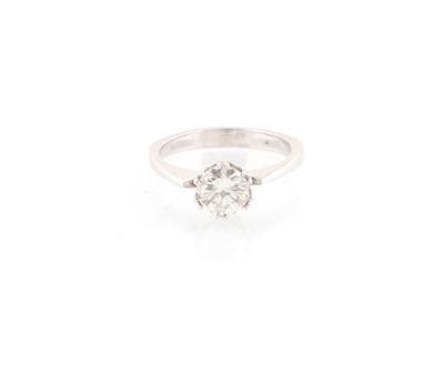 Brillant Solitär ca. 0,90 ct - Exklusive Diamanten und Farbsteine