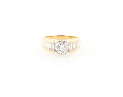 Diamantring, zus. ca. 2,10 ct - Exclusive diamonds and gems