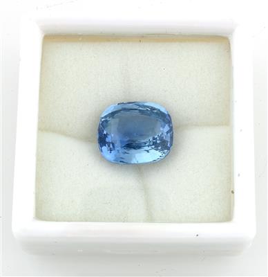 Loser unbehandelter Saphir 12,73 ct - Exklusive Diamanten und Farbsteine