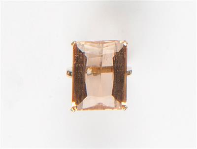 Morganitring ca. 25 ct - Diamanti e pietre preziose esclusivi