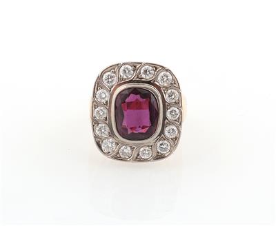 Brillant Rubinring - Exclusive diamonds and gems