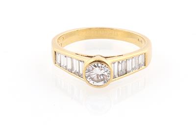 Diamantring zus. ca. 1,10 ct - Exclusive diamonds and gems